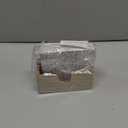 Juvale Wooden Coasters Set of 6-3.8 in, White, Square, Farmhouse Style - Coaster Holder for Coffee Table & Bar Decor - Kitchen & Living Room Decor