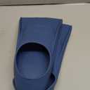 Gintenco Swim Fins, Kids Swim Training Fins for Lap Swimming, Travel Size Flippers with Mesh Bag, Silicone Swimming Fins for Kids Teens Adults Women Men (XL(US Men 8-9.5/ US Women 8.5-10), Light Blue)