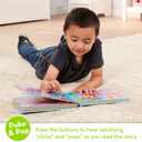 Melissa & Doug Poke-a-Dot! Whos in the Ocean? Interactive Children's Board Book with Buttons to Pop, Educational Sensory Toy for Toddlers & Preschoolers Ages 3+ - FSC Certified