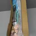 Jenaai 16 Inch Number Piata Kids Birthday Party Macaron Piata with Blindfold Stick and Confetti for Unicorn Birthday Wedding Baby Shower Decor(Number 7)