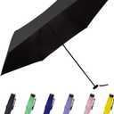 SoulRain 42" Travel Sun & rain Umbrella, Lightweight Windproof Umbrella, Portable Lightweight Compact Parasol with 99% UV Protection for women and men