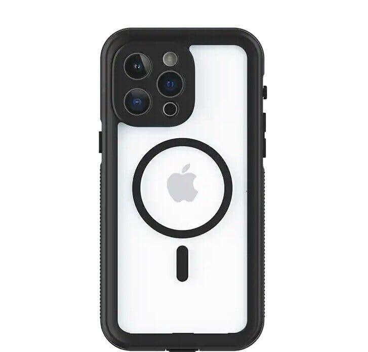 Body Glove Tidal Waterproof Case with Magsafe for iPhone 14 Pro - Black/Clear