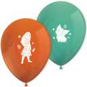7 x Moana Pack of 8, Diameter 21 cm, Printed, Latex Balloons, Birthday, Decoration