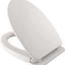 TOTO SoftClose Slow Close Elongated Toilet Seat and Lid, Colonial White - SS124#11