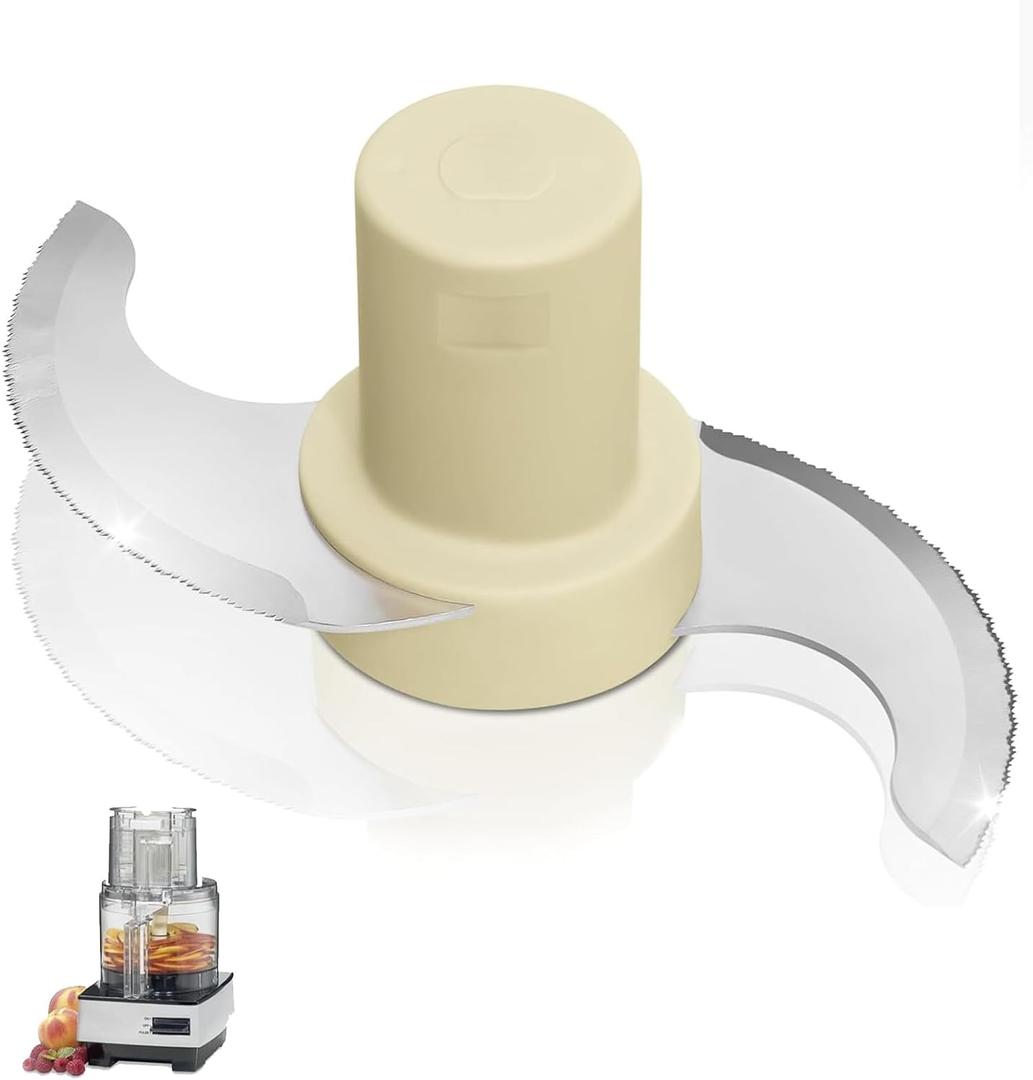 Replace for Cuisinart DLC-001TXA, DLC-7, CSR Steel Blade,Compatible with Cuisinart 14 Cup DFP-14BCNY DFP-14BCNR DFP-14N etc food processor,DLC-001TXB Main Stainless Steel Chopping Blade