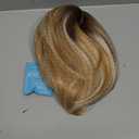 Blonde Synthetic Lace Front Wig,Side Part Short Straight Glueless Bob Wig for White Women Daily Use 10IN (#TT8/106HL)