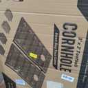 GoSports Portable Cornhole Sets, 8 Styles – Choose 4 x 2 ft or 3 x 2 ft - Boards Include 8 Bean Bags, Travel Case, and Game Rules
