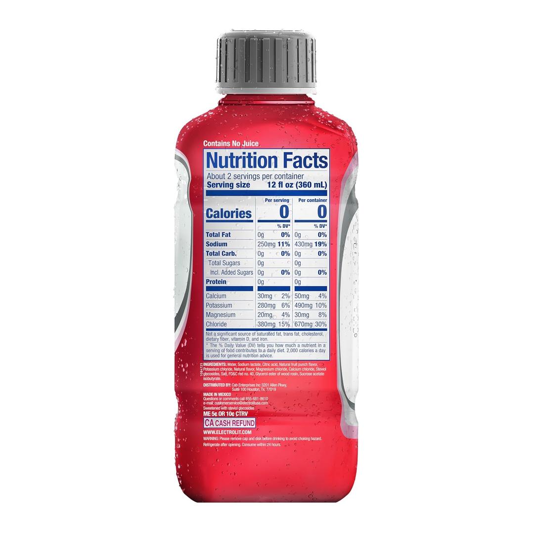 Electrolyte beverage berry blast 21.3 FL OZ, BBD FEB 09 2027