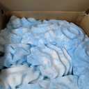 2 Inch 5-Zone Queen Memory Foam Mattress Topper, Gel Infused Foam Mattress Topper for Pressure Relief, CertiPUR-US Certified Queen Bed Topper,Blue, 60"×80"