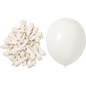 KOMOREBI White Balloons 10 Inch 100pcs Plain White Balloons White Latex Balloons for Birthday Engagement Wedding Baby shower Anniversary Party Decorations