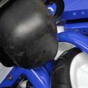 Umatoll Tricycle for Toddlers 2-5 Year Old, Ajustable Toddler Bike Outdoor Toys, Birthday Gift for Boy Girl Age 2-4, Trike with Light up Wheels (Blue)