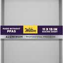 Wilton 11 x 15 Inch Aluminum Baking Sheet Pan, 2-Inch Deep Cake Pan, Even Heating, Rust-Resistant, Professional Quality