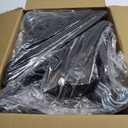 HOUSE DAY Black Velvet Hangers 60 Pack, Non Slip Clothes Felt Hanger Heavy Duty for Coat, Premium Slim Space Saving Suit Hangers for Closet Organizer, 360 Rotating Silver Hook