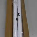 Closet Rods for Hanging Clothes, 1.3 Inch Diameter Heavy Duty Closet Rod 17-39 Inch Adjustable Clothes Hanging Bar Matte White Shower Curtain Rods for Closet, Wardrobes, Bathroom, Windows