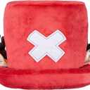 2 x One Piece Chopper Plush Hat, Soft and Cuddly. Fuzzy Antlers and Furry Ears. Perfect for Cosplay, Conventions, or Just Cozy Days at Home