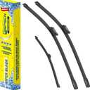 GSPSCN 3 Wipers Replacement For Audi Q7 SQ7 2024-2017Q8 SQ8 RS Q8 2023-2019Original Equipment Windshield Wiper Blades Set 26"+20"+15"(Set of 3)