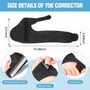 Bunion Corrector for women big toe & Bunion Brace for Women men, Comfortable bunion splint Support Sleeve for Big Toe Pain Relief,Hallux Valgus Splint Toe Straightener