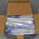 16 Pack Vacuum Storage Bags with Hand Pump, 4 Jumbo + 4 Large + 4 Medium + 4 Small Plastic Packaging Bags, 80% Space Saver Vacuum Seal Bags for Clothing, Travel Lugggage, Blankets, Comforters