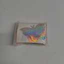 80UncleKimby 44PCS Graduation Cap Decorations: DIY Grad Hat Topper Kit, Include Flower Glitter Stickers Letters Butterflies - Handmade Decoration(No Glue&Cap)