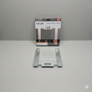 Taylor Digital Clear Glass Scale