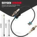 O2 Oxygen Sensor Compatible for Chevrolet, for GMC, for Buick, for Pontiac & for Saturn - Equinox 2015-2017, for Malibu 2008-2012, Lacrosse, G6, Aura - 2.4L, Upstream & Downstream, 2-PC Set
