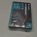 LIBRATON Magnetic Nut & Driver Set, 16pc Impact Driver Bit Set, 1/4"-9/16" Nut & 1/4"-4/3" Deep Nut Drivers, SAE Drive, Toolbox for Car Repairs