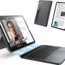 ESR for iPad Air 13 Inch Case Keyboard M4/M3/M2 (2026/2025/2024), Magnetic Detachable Keyboard, Portrait/Landscape Modes, Large Click-Anywhere Trackpad, Backlit Keys, Shift Series, Dark Gray