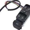 Power Window Switch Fits for 2003-2007 Mercedes Benz C230 C240 C280 C320 C350 C55, 02-04 C32 AMG, 05-06 C55 AMG.Driver Side Control Door vidrios Master Switch. Replaces 2038200110 A2038210679