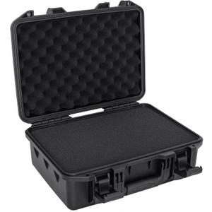 TORIBIO 12.3 Inch Hard Case for Microphone,Drones, Camera,Equipments, IP67 Waterproof Portable Storage Case with Pre-Diced Foam for Travel Outing Handheld,12.5"x10"x5.5" (Inner size -11.2 x 8.5 x 5"waterproof)