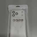 Misscase Magnetic for iPhone 17 Pro Max Case,Comes with Camera Lens Protector,Compatible with Magsafe,Soft TPU Full Protection Slim Smooth Bumper Shockproof Phone Cover White