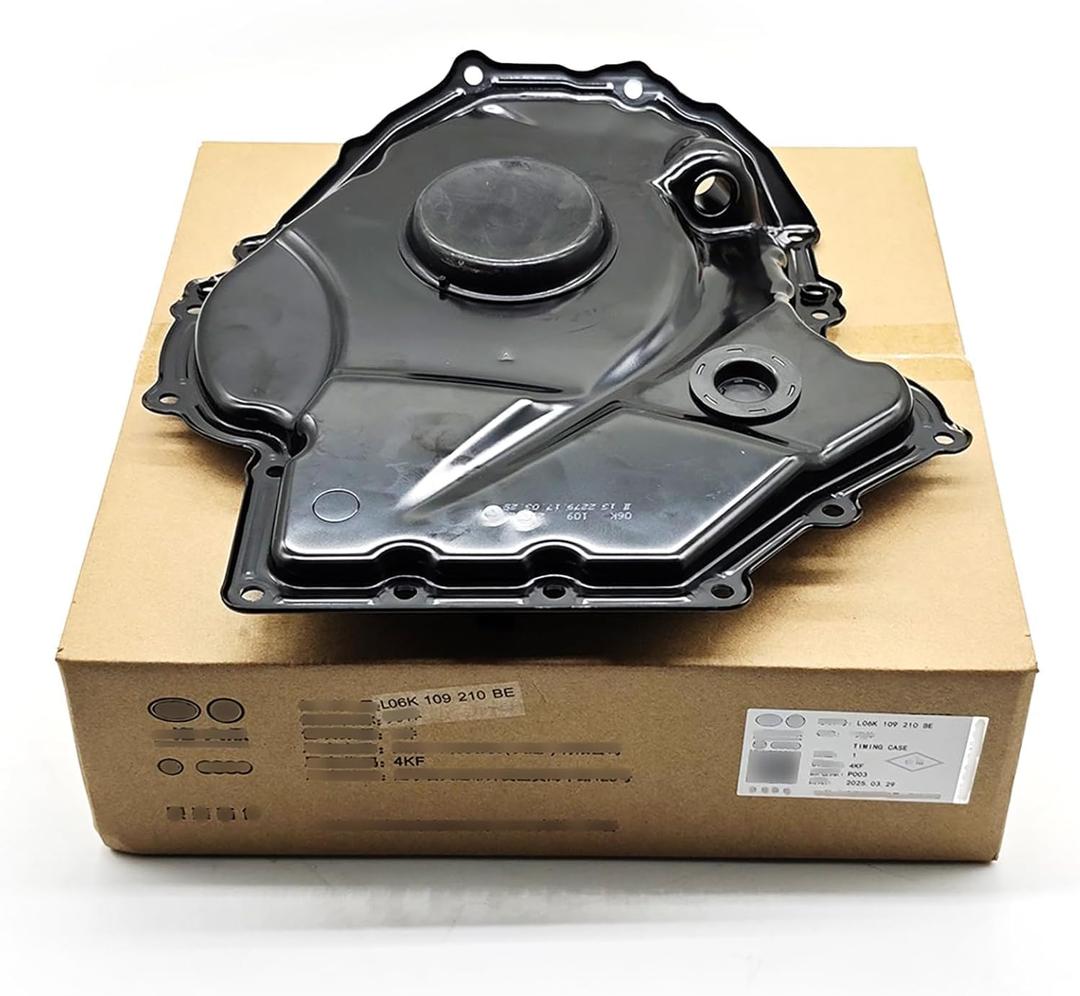 06H109210AG 06H109210Q Engine Timing Chain Cover & Crankshaft Oil Seal Replacement for 2008-2017 Audi A4 A6 Q5 TT VW Jetta Golf GTI Passat CC Eos 2.0L 06K109210AJ GLOSSY AUTO PARTS