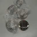 atgestore DG94-04167 Stainless Steel Gas Stove Knobs Replacement for Samsung Stove Oven Knobs DG94-04167A NX60A6511SS NX60A6111SS Samsung Range Knobs Gas Cooktop Burner Control Knobs 5Pcs