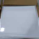 Dry Erase Magnetic White Board, 10" x 10" Double-Sided Desktop Whiteboard with Stand, Portable Small Whiteboard Set for Drawing, Office, Home