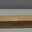 KAMANINA 1 Inch Double Curtain Rods 66 to 120 Inches (5.5-10 Feet), Heavy Duty Adjustable Double Curtain Rods for Windows, White Drapery Rods with End Caps