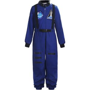 ReliBeauty Boys Girls Kids Children Astronaut Role Play Costume, Size 150