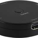 GE Home Electrical GE 3 Device HDMI Switch, Use with 4K Smart TV Roku Xbox PS3 PS4 Fire Stick DVD Blue Ray Fire TV HDTV Cable Box PC, 4K 1080p 60 FPS, Ultra HD, HDCP 2.2, Black, 33624