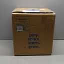 ECR4Kids Square Bin with Lid, Storage Containers, Red, 4-Pack