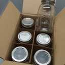 Ball Regular Mouth Glass Mason Jars with Lids and Bands, Used for Canning (Quart, 32 Ounce (Pack of 6))