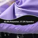 baleaf Women's Bikini Bottom Mid Waisted Adjustable Side Tie Swim Bottoms Ruched Cheeky Mid Coverage Swim Briefs (Purple, S)