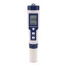 Pool Salt Tester ORAPXI pH and Salt Meter for Saltwater Pool pH and Salinity Digital Tester 5 in 1 Salt Meter for Swimming Pools Hot Tubs and Swim Spas