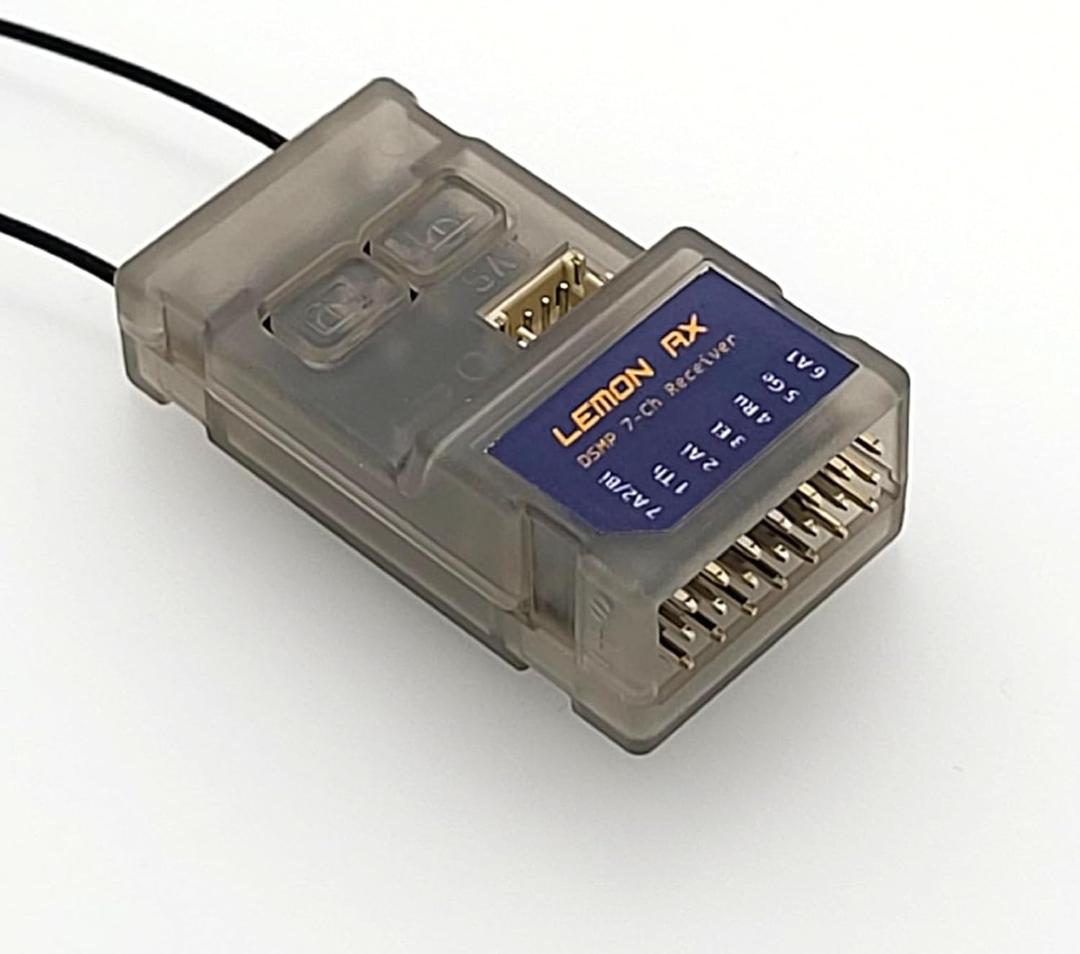 Compatible Spektrum Full-Range DSMP 7-CH Receiver with Diversity Antenna DSMX DSM2 Compatible 7-CH RC Receiver