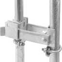 Chain Link Fence Commercial Double Gate Latch 1-5/8" or 2" Frame | Strong Arm Double Gate Latch for Swing Gates