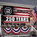 250 Anniversary USA Flag, 3x5 Ft Double-Sided, We The People 1776-2026 USA 250 Years of Freedom Flag, Patriotic Yard & House Banner for 4th of July