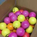 Box Of Funny Colorful Soft Balls Smiles, Amount Unknown