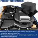 258-536 Air Filter Housing Compatible with 2014-2018 Jeep Cherokee Replacement for OEM Air Cleaner Housing Cover