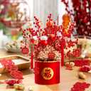 Chinese Knot Tassel Feng Shui Coins Hanging Tassel Ornaments Decoration for Chinese New Year Spring Festival Decoration