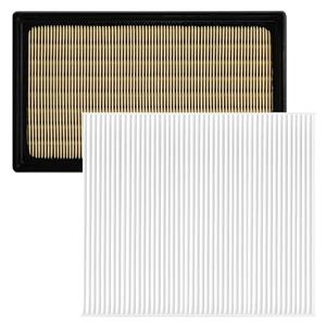 KEQGPCBE White Cabin Filter & Engine Air Filter Kit for Toyota Highlander Grand Highlander Hybrid 2026 2025 2024 2023 2022 2021 2020(Except 2.4L)