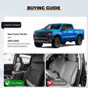 Fumgil for Chevy Silverado 1500 Seat Covers 2007-2026 GMC Sierra 2007-2026
