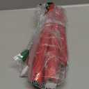 Red Real Wax LED Flameless Taper Candles with Remote and Timer, 9.65 Inch Flameless Candlesticks, Dripless Battery Operated Candles with 3D Flickering Flame - Set of 6