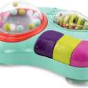 B. toys  Baby Activity Station  High Chair Suction Cup Toy with Music & Lights  Sensory Activity Center  Developmental Toys for Babies, Infants  whirly pop  6+ Months